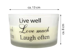 HS Candle Duftkerze XXL Ø13cm SPA 36 Stunden Brenndauer