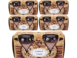 HS Candle Kerzen^Duftkerzen Creation 10er Pack Cookie Cream