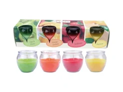 HS Candle Kerzen|Windlichter^Duftkerzen Selection 4 Kerzen Mix Fruit Selection