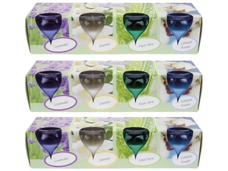 HS Candle Duftkerzen Selection 12er Pack Floral Selection