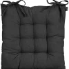 In the Mood Kissen^Paddy Sitzkissen Schwarz 46 x 46 x 7 cm (LxBxH)