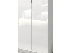 Inn.Furn Möbelserien^Garderoben-Set 5-teilig in Weiß Hochglanz 238 cm SystemX