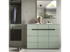 Inn.Furn Möbelserien^Garderoben-Set 3-teilig in Salbei und Grau 180 cm Cooper