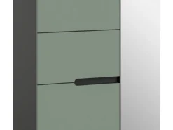 Inn.Furn Möbelserien^Garderoben-Set 6-teilig in Salbei und Grau 255 cm Cooper