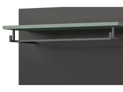 Inn.Furn Möbelserien^Garderoben-Set 5-teilig in Salbei und Grau 175 cm Cooper