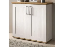 Inn.Furn Kommode^Kommode Weiß Lärche Eiche Artisan 95 cm Landhaus Mirano