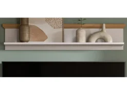 Inn.Furn Wandboard in Weiß Lärche Landhaus 110 cm Mirano