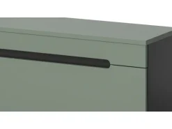 Inn.Furn Wohnwand in Salbei und Grau 272 cm Cooper