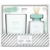 Ipuro Geschenkartikel^Raumduft und Duftkerze Essentials 2er-Set Time To Be Hellblau-Weiß