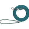 Jollypaw Hundeleine Schleppleine mit Handschlaufe 5 m x 15 mm Petrol