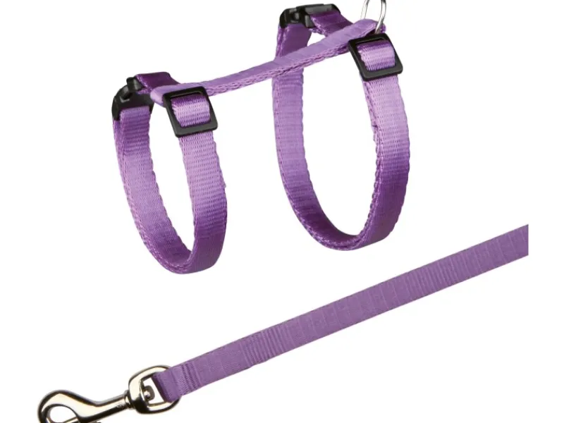 Jollypaw Katzengeschirr mit Leine 26 - 43 cm/ 10 mm 1,20 m