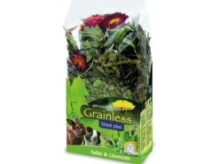 Kleintierbedarf^JR Farm Nager-Ergänzungsfutter Grainless Plus Salbei und Löwenzahn 100 g