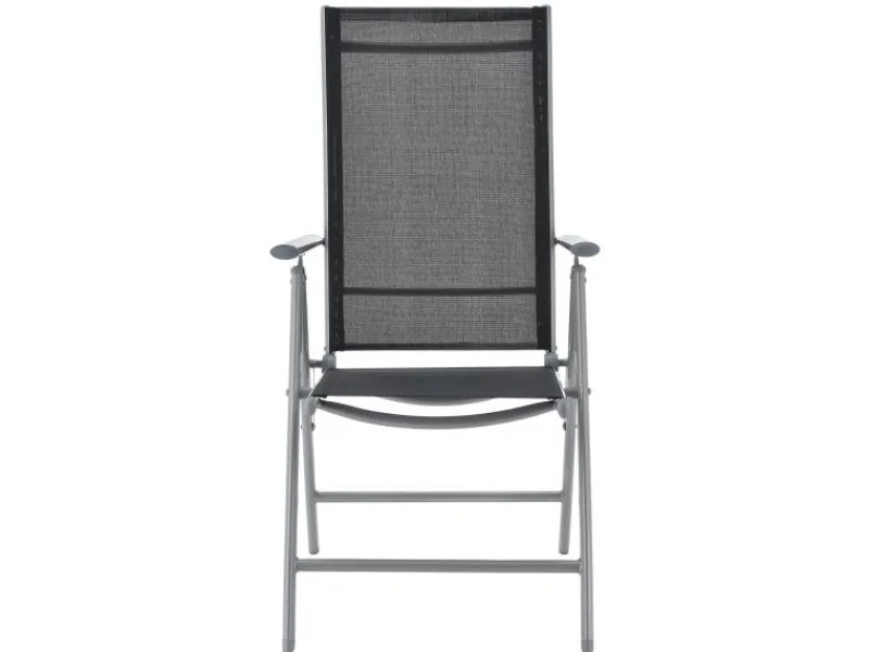 Juskys Stühle^Aluminium Gartengarnitur Milano 9 Teilig mit Tisch und 8 Stühlen