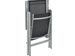 Juskys Stühle^Aluminium Gartengarnitur Milano 9 Teilig mit Tisch und 8 Stühlen