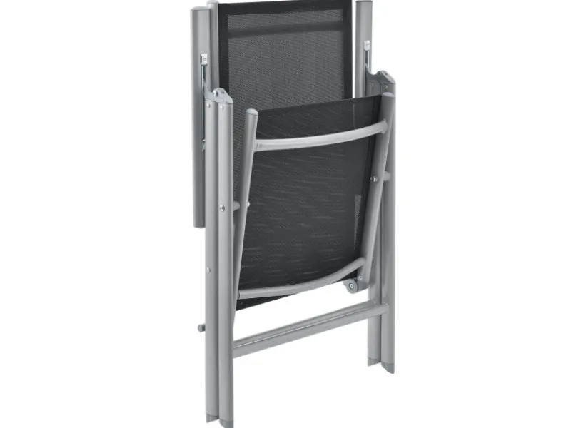 Juskys Stühle^Aluminium Gartengarnitur Milano 9 Teilig mit Tisch und 8 Stühlen