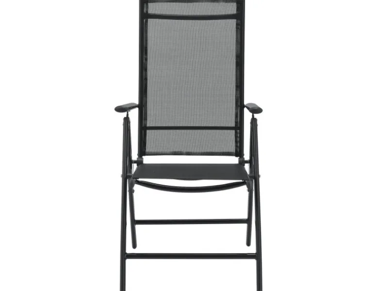 Juskys Stühle^Aluminium Gartengarnitur Milano 9 Teilig mit Tisch und 8 Stühlen