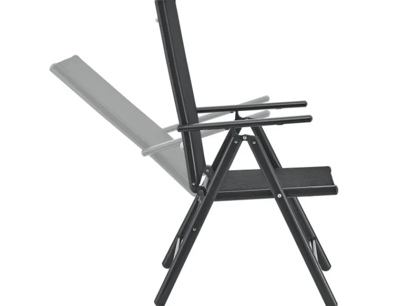 Juskys Stühle^Aluminium Gartengarnitur Milano 9 Teilig mit Tisch und 8 Stühlen