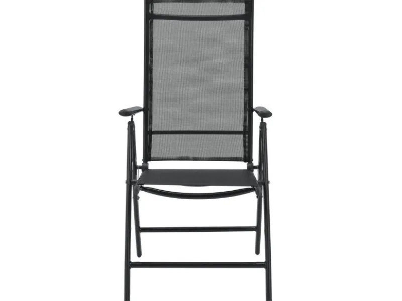 Juskys Stühle^Aluminium Gartengarnitur Milano 5 Teilig mit Tisch und 4 Stühlen