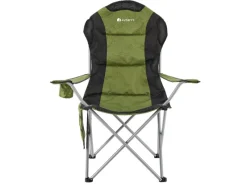 Juskys Stühle^Campingstuhl Lido mit Flaschenhalterung und Tragetasche