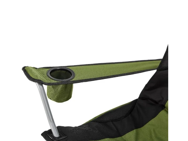 Juskys Stühle^Campingstuhl Lido mit Flaschenhalterung und Tragetasche