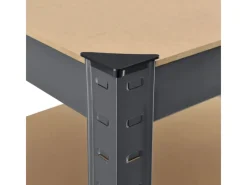 Juskys Kellerregale|Eckregale^Eckregal Lagerregal Corner Basic 180 x 70 x 40 cm in