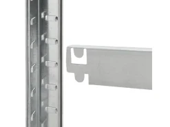 Juskys Metallregale|Kellerregale^2er Set Lagerregal Easy 160 x 80 x 40 cm