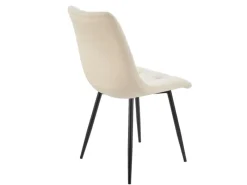 Juskys Stühle^Esszimmerstuhl Blanca 6er Set mit Samt