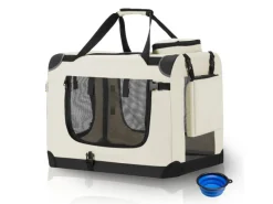 Juskys Hundebedarf^Faltbare Hundetransportbox Lassie XL