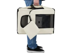 Juskys Hundebedarf^Faltbare Hundetransportbox Lassie XL