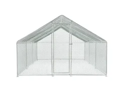 Juskys Kleintierbedarf^Freilaufgehege HLS25T 3x6x2m