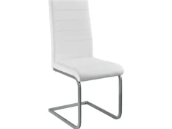 Juskys Stühle^Freischwinger Stuhl Vegas 2er Set aus Kunstleder