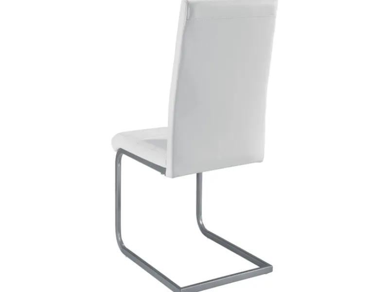 Juskys Stühle^Freischwinger Stuhl Vegas 2er Set aus Kunstleder