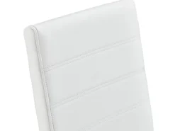 Juskys Stühle^Freischwinger Stuhl Vegas 2er Set aus Kunstleder