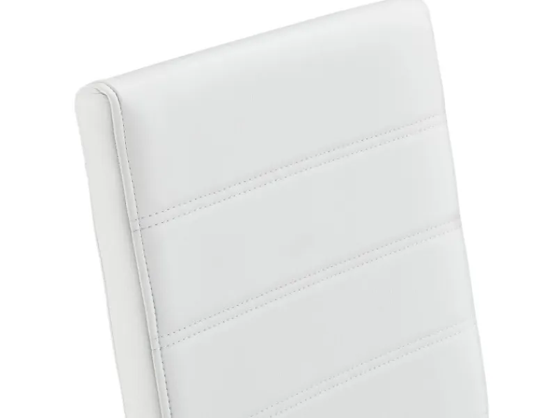 Juskys Stühle^Freischwinger Stuhl Vegas 2er Set aus Kunstleder