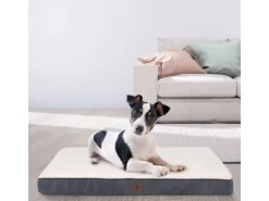 Juskys Hundebedarf^Hundebett Milow Orthopädisch Wendbar 76x51 cm