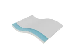 Juskys Bettwäsche^Kaltschaummatratze 140 x 200 cm