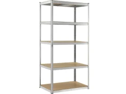 Juskys Regalsysteme|Kellerregale^Lagerregal Basic 200 x 100 x 60 cm Verzinkt