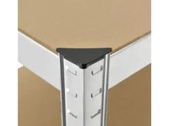 Juskys Regalsysteme|Kellerregale^Lagerregal Basic 200 x 100 x 60 cm Verzinkt