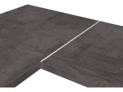 Kaindl Fugen- Eckleiste für Arbeitsplatten mit G-Profil Alu 600 x 38 mm
