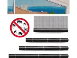 Karat Insektenschutz^Fliegengitter für Fenster und Türen Zuschneidbar Reißfest 1 x 3 m