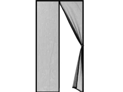 Karat Insektenschutz^Fliegengitter Sam Gestreift Klebemontage Klettverschluss 90 x 210 cm