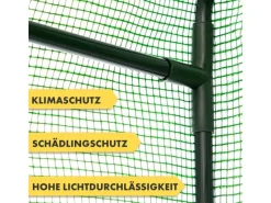 Karat Rollos^Gewächshaus Botanika Robust und Witterungsbeständig Eckig 100 x 150 x 50 cm