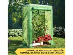 Karat Rollos^Gewächshaus Botanika Robust und Witterungsbeständig Eckig 100 x 150 x 50 cm