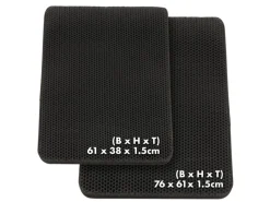 Karat Katzenbedarf^Katzenstreumatte Charly in Wabendesign Abwaschbar 76 x 61 cm