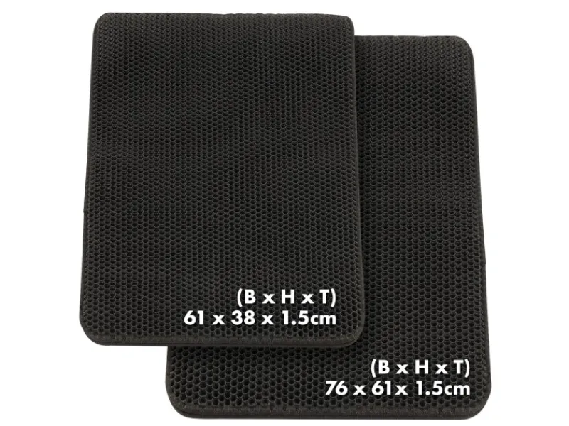 Karat Katzenbedarf^Katzenstreumatte Charly in Wabendesign Abwaschbar 76 x 61 cm