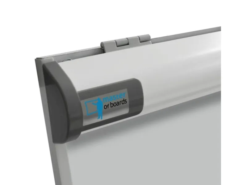 Karat Mobiles Flipchart Shark Premium mit Rollenfuß und 2 Papierhaltern 73 x 104 cm