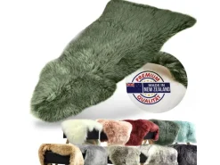 Karat Sofas^Schaffell Audrey Natürliches Premium Lammfell Individuell Einsetzbar Thyme