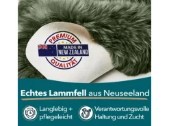 Karat Sofas^Schaffell Audrey Natürliches Premium Lammfell Individuell Einsetzbar Thyme