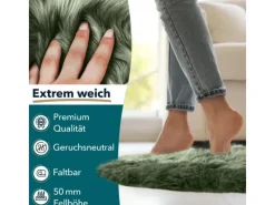 Karat Sofas^Schaffell Audrey Natürliches Premium Lammfell Individuell Einsetzbar Thyme