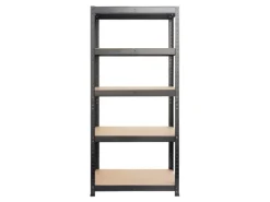 Karat Kellerregale|Schwerlastregal^Schwerlastregal 750 kg Traglast Schwarz 150 x 70 x 30 cm